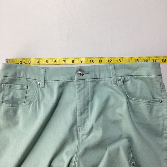 Chico's So Slimming Girlfriend Slim Leg Ankle Jeans Stretch - Picture 12 of 14